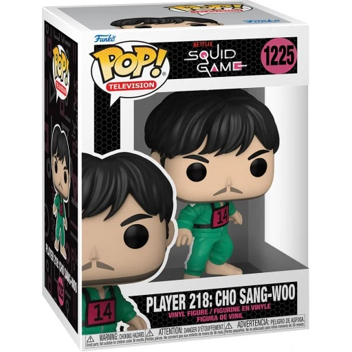 Pop Television Squid Game 3.75 Inch Action Figure - Player 218 Cho Sang-Woo #1225