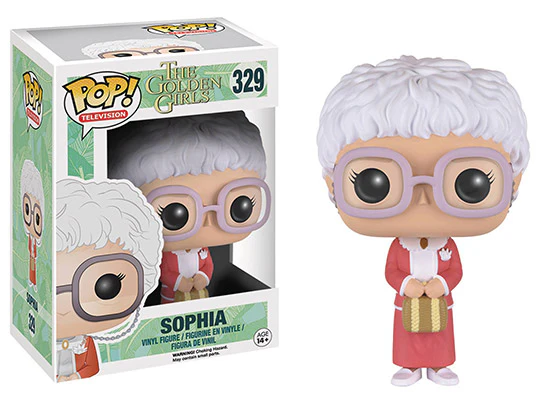 Pop Television 3.75 Inch Action Figure The Golden Girls - Sophia #329