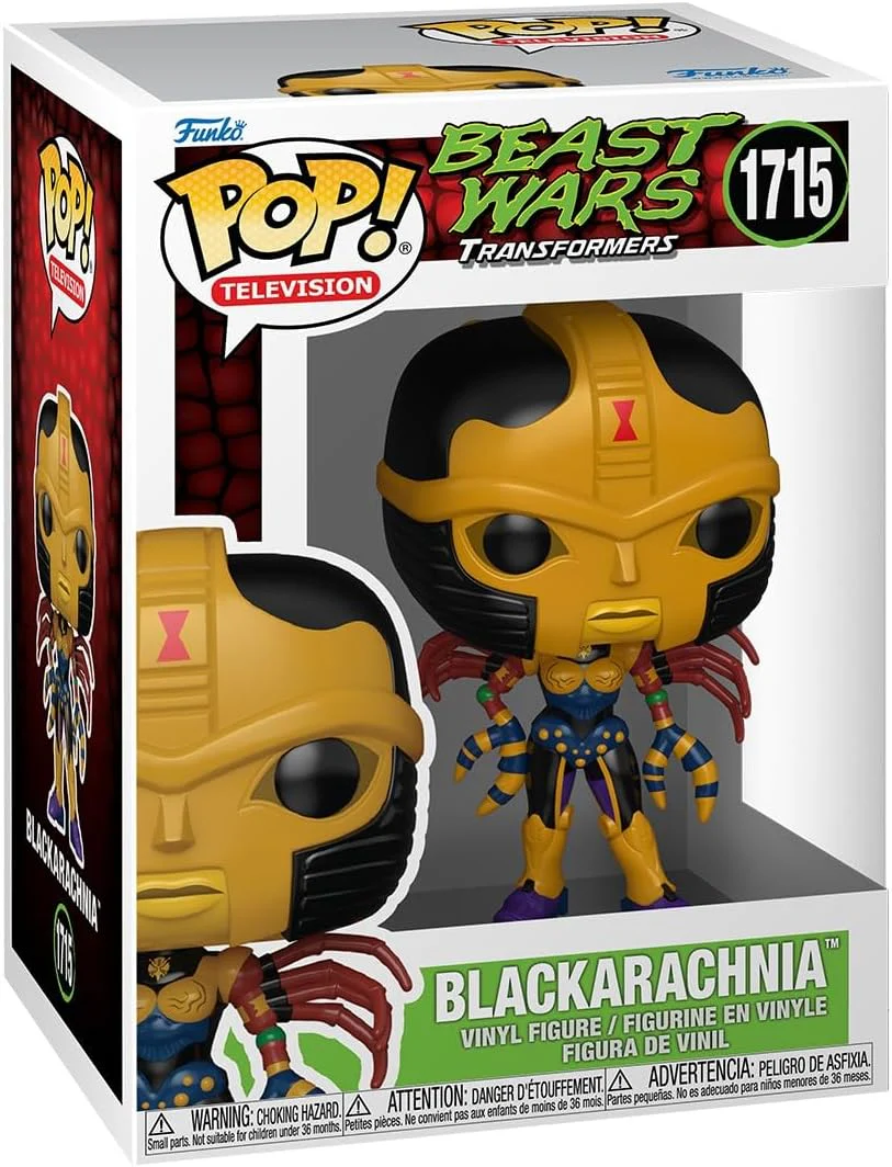 Pop Television Transformers Beast Wars 3.75 Inch Action Figure - Blackarachnia #1715