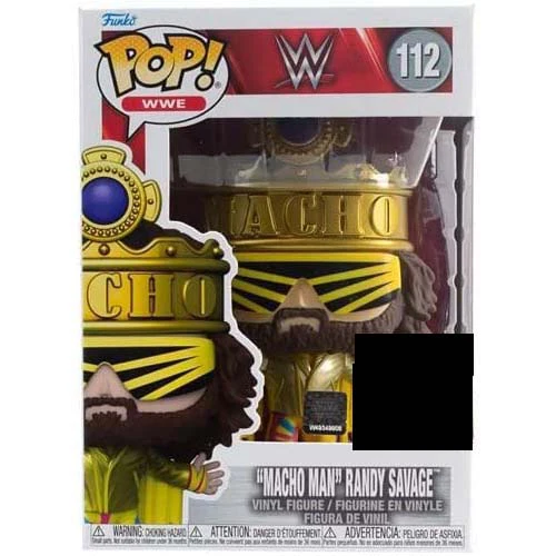 Pop WWE Wrestling 3.75 Inch Action Figure Exclusive - Macho Man Randy Savage #112 (Sub-Standard Packaging)