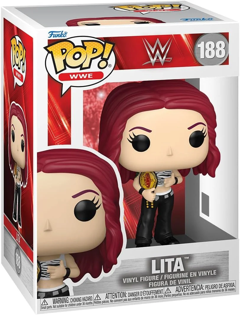 Pop WWE Wrestling 3.75 Inch Action Figure - Lita #188