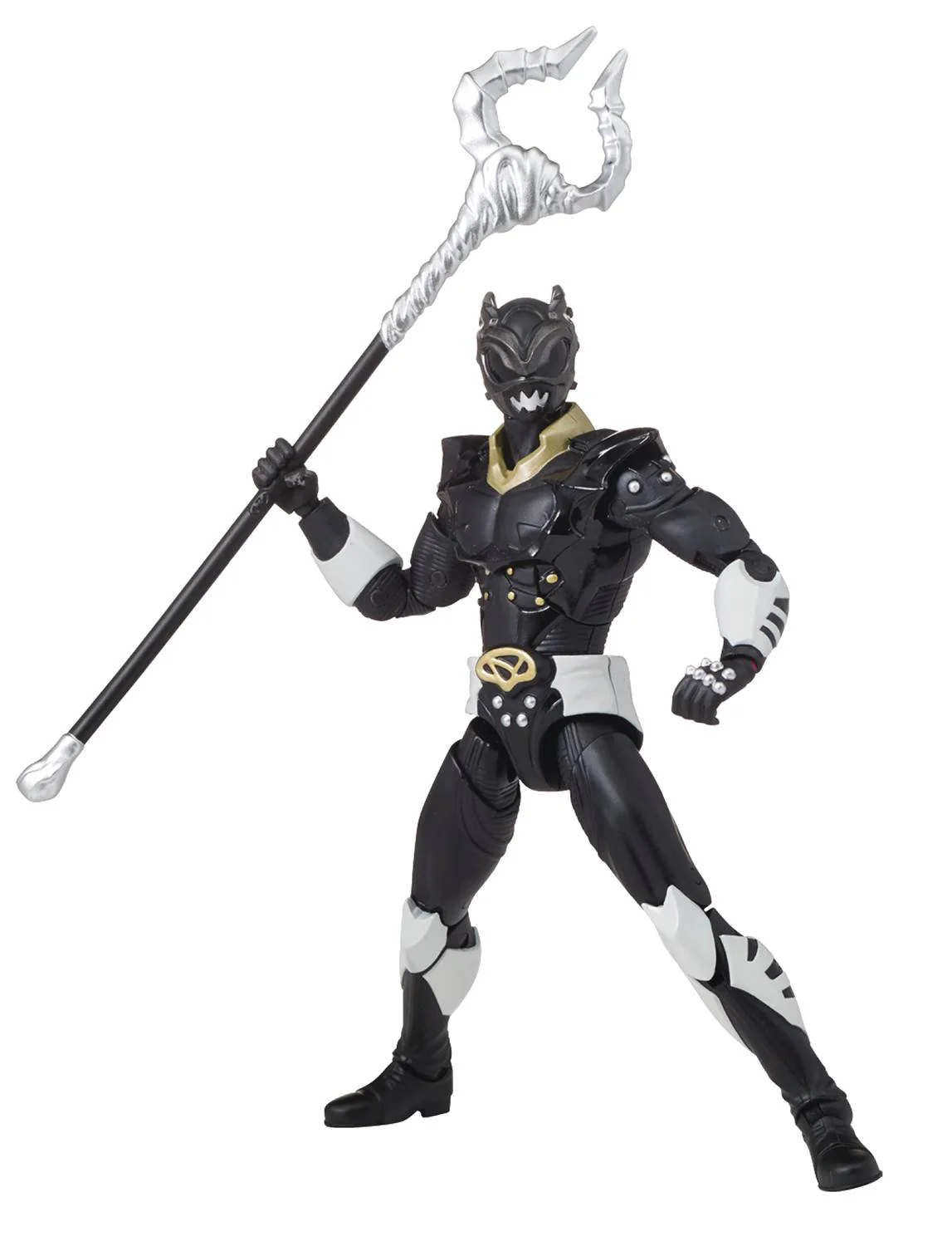 Power Rangers Legacy 6 Inch Action Figure Series - Psycho Black Ranger Space - Image 2
