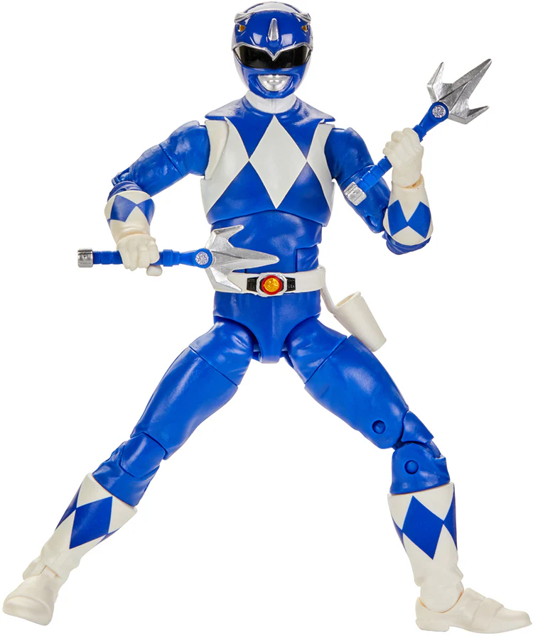 Power Rangers 6 Inch Action Figure Lightning Collection - Blue Ranger Classic - Image 2