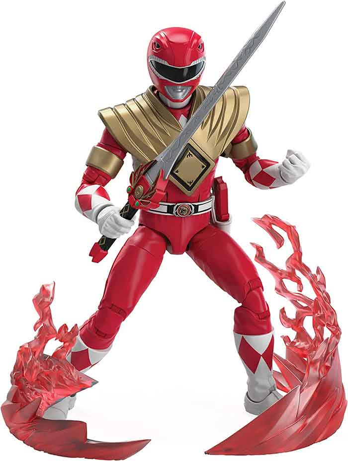 Power Rangers Lightning Collection 6 Inch Action Figure Remastered Wave 3 - Red Ranger - Image 2