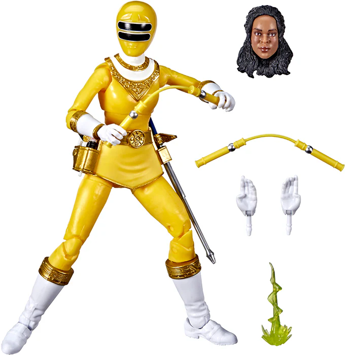 Power Rangers 6 Inch Action Figure Lightning Collection Wave 10 - Zeo Yellow Ranger - Image 2