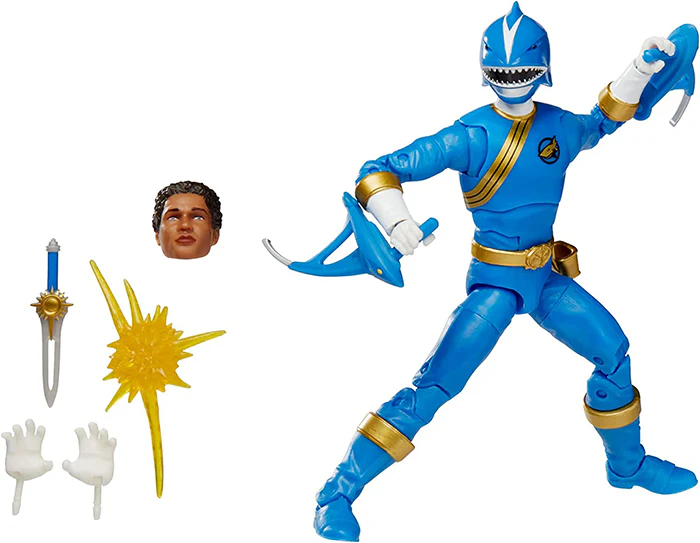 Power Rangers Lightning Collection 6 Inch Action Figure Wave 12 - Wild Force Blue Ranger - Image 2