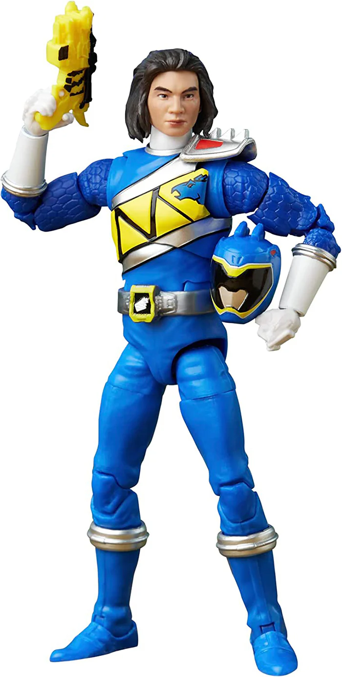 Power Rangers Lightning Collection 6 Inch Action Figure Wave 13 - Dino Charge Blue Ranger - Image 2