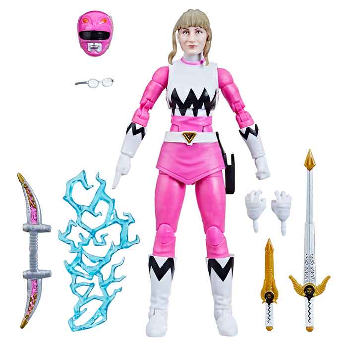 Power Rangers Lightning Collection 6 Inch Action Figure Wave 14 - Lost Galaxy Pink Ranger (Sub-Standard Packaging) - Image 2