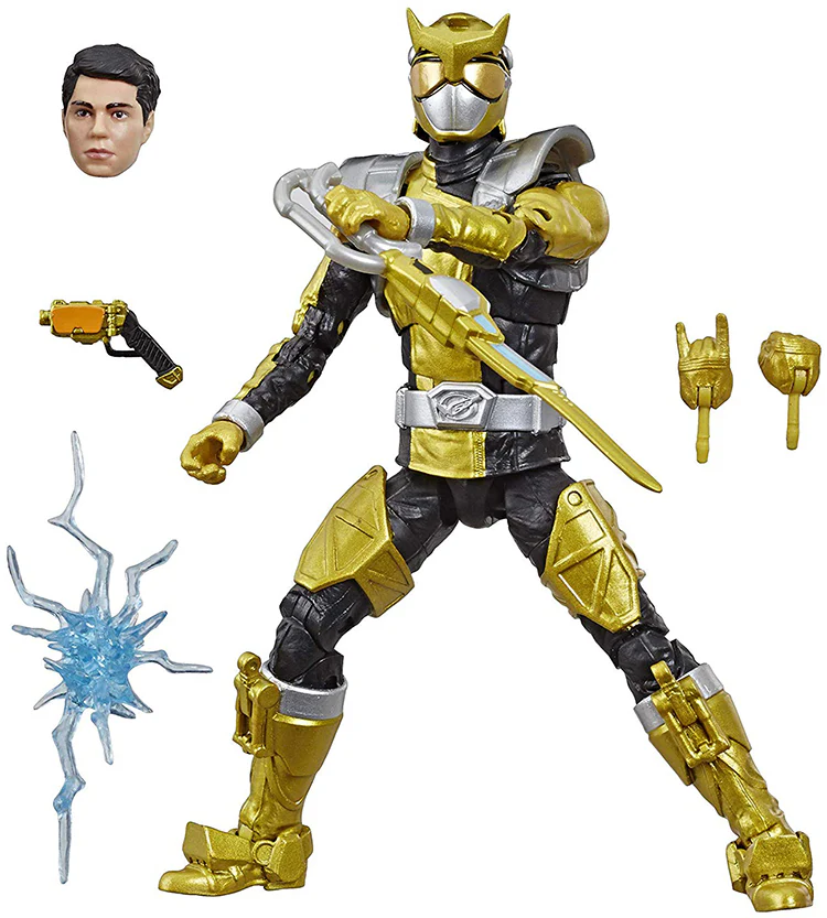 Power Rangers Lightning Collection 6 Inch Action Figure Wave 2 - Beast Morphers Gold Ranger - Image 2
