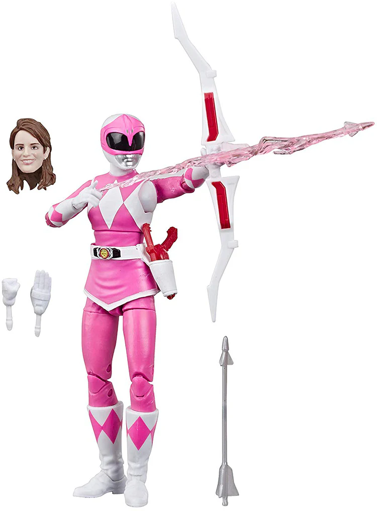 Power Rangers Lightning Collection 6 Inch Action Figure Wave 2 - Classic Pink Ranger - Image 2