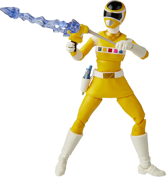 Power Rangers Lightning Collection 6 Inch Action Figure Wave 6 - Space Yellow Ranger - Image 3