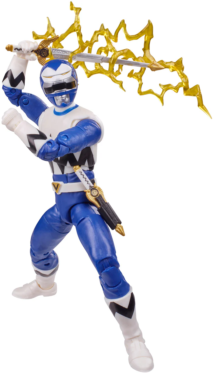 Power Rangers Lightning Collection 6 Inch Action Figure Wave 9 - Lost Galaxy Blue Ranger - Image 2