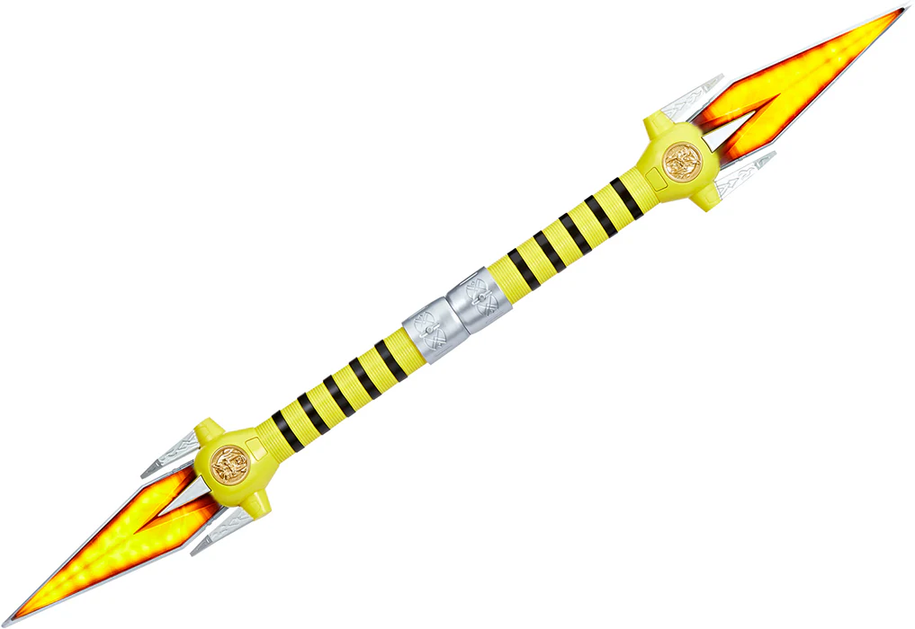 Power Rangers Lightning Collecton Life Size Prop Replica Mighty Morphin - Yellow Power Daggers - Image 3
