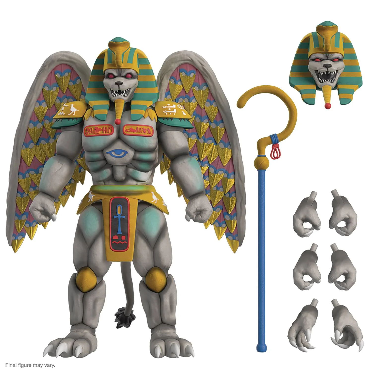 Power Rangers Mighty Morphin 7 Inch Action Figure Ultimates Wave 2 - King Sphinx