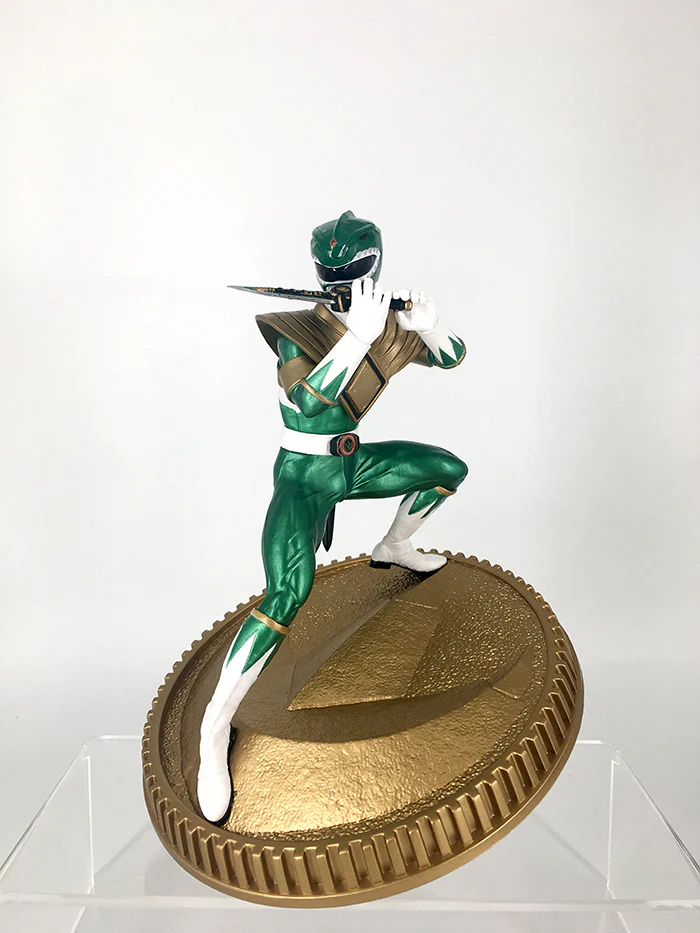 Power Rangers PVC 8 Inch Statue Figure 1/8 Scale - Green Ranger (Sub-Standard Packaging) - Image 2