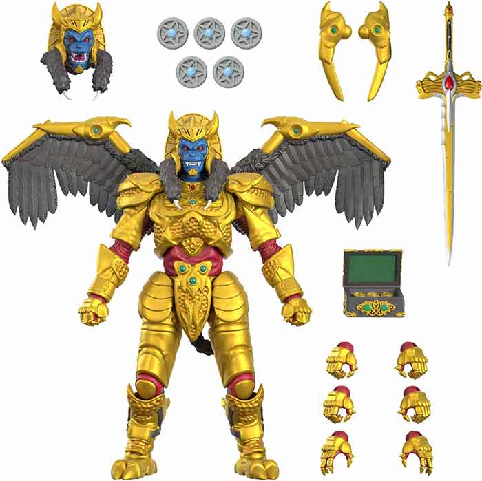 Power Rangers 8 Inch Action Figure Ultimates - Goldar - Image 2