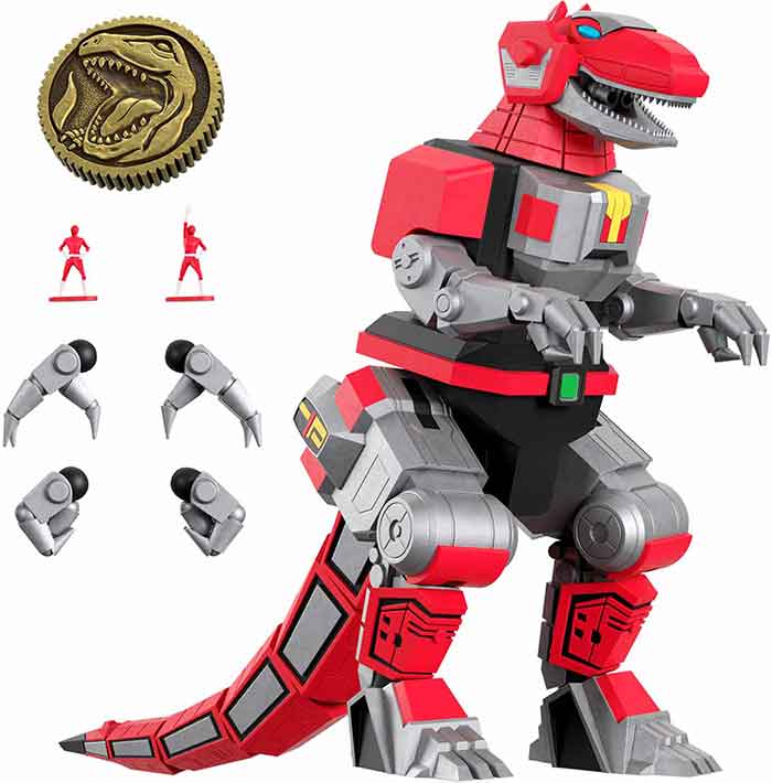 Power Rangers 8 Inch Action Figure Ultimates - Tyrannosaurus Rex Zord - Image 2