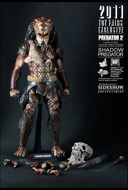 Predator 2 Movie 12 Inch Doll Figure Exclusive - Shadow Predator (Previously Opened Box)