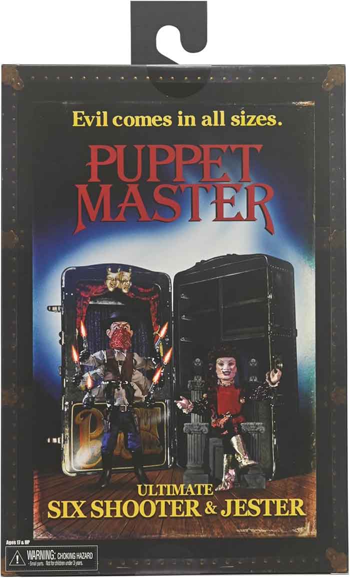 Puppet Master 7 Inch Action Figure Ultimate 2-Pack - Six-Shooter & Jester - Image 2