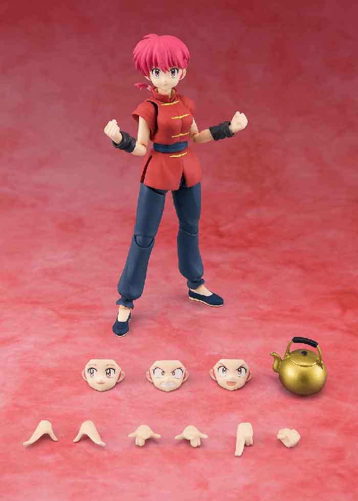Ranma1/2 6 Inch Action Figure S.H. Figuarts - Ranma (Female Version) - Image 2