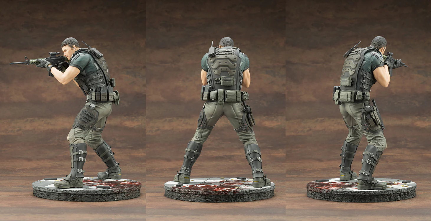Resident Evil Vendetta 12 Inch Statue Figure Artfx Series - Chris Redfield - Image 2