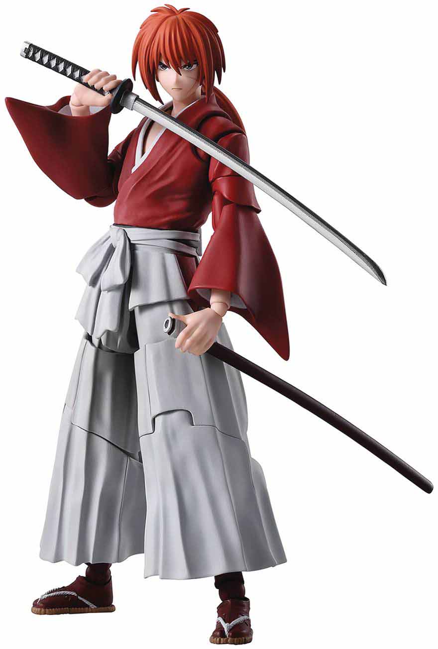 Rurouni Kenshin Meiji Swordsman Romantic Story 6 Inch Action Figure S.H. Figuarts - Kenshin Himura - Image 2
