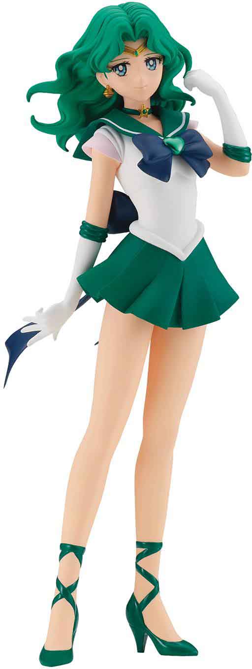 Sailor Moon 9 Inch Statue Figure Eternal Glitter & Glamour - Sailor Neptune - Image 2