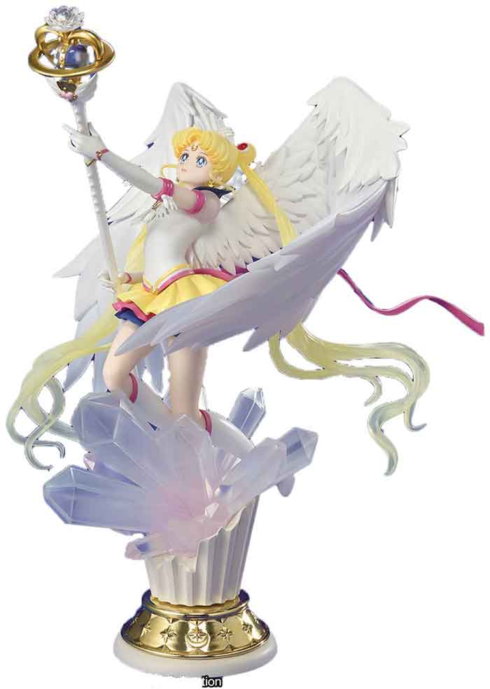 Sailor Moon Pretty Guardian 8 Inch Statue Figure FiguartsZero - Eternal Sailor Moon - Image 2