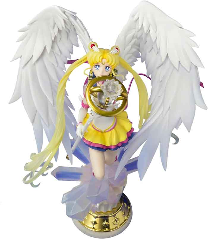 Sailor Moon Pretty Guardian 8 Inch Statue Figure FiguartsZero - Eternal Sailor Moon - Image 3