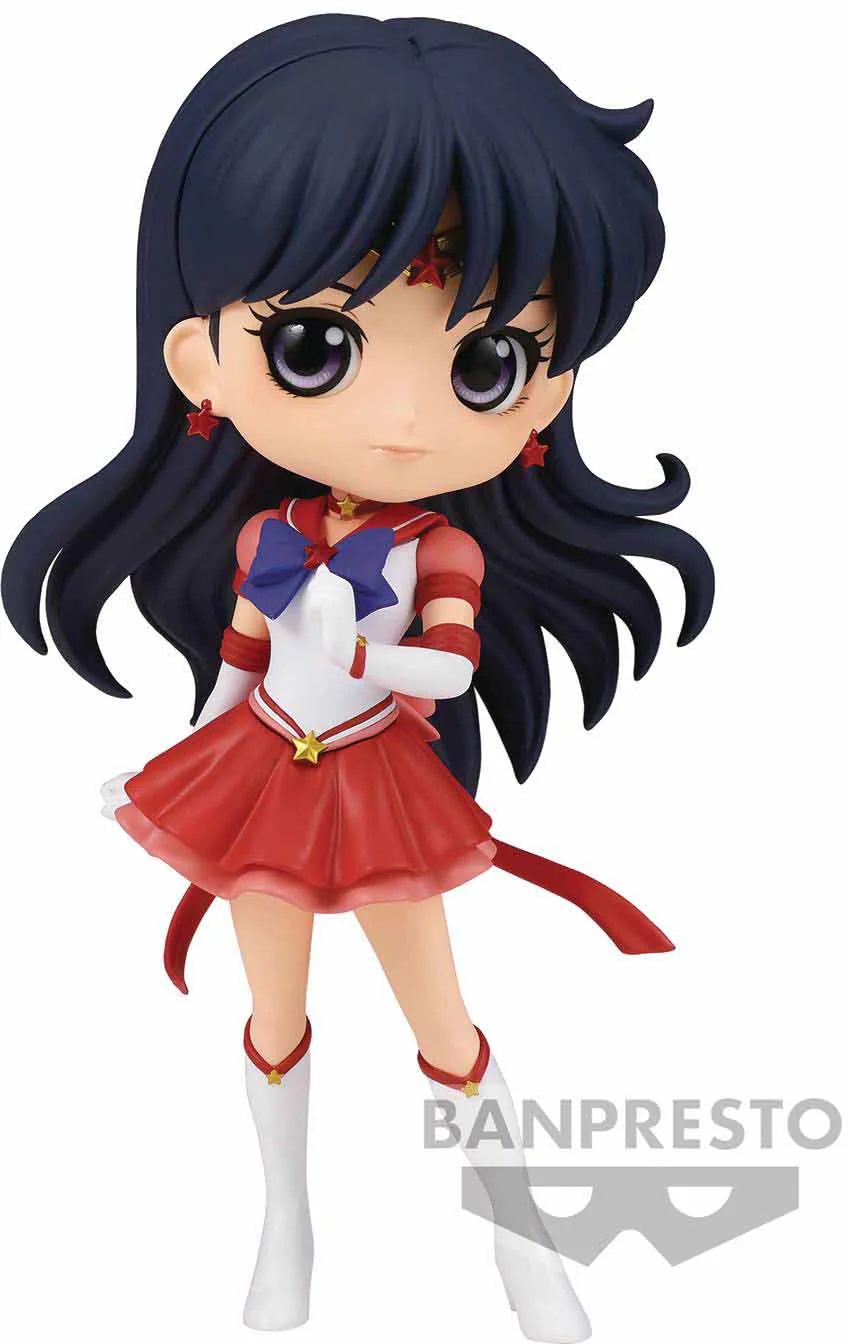 Sailor Moon Pretty Guardian 5 Inch Static Figure Q-Posket - Sailor Mars Version B - Image 2