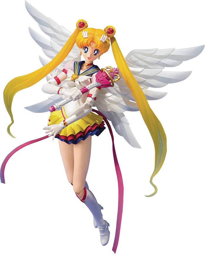 Sailor Moon Pretty Guardian 5 Inch Action Figure S.H. Figuarts - Eternal Sailor Moon - Image 2
