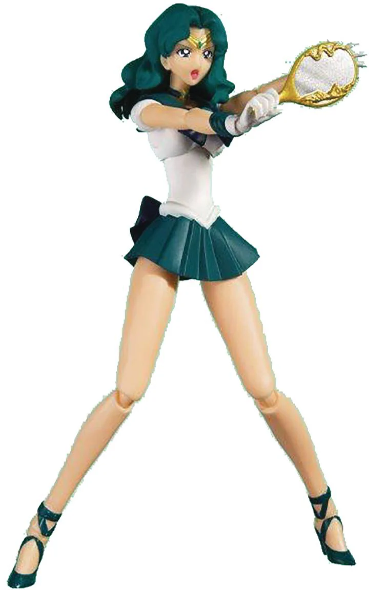 Sailor Moon Pretty Guardian 6 Inch Action Figure S.H.Figuarts - Sailor Neptune Animation Color Edition - Image 2