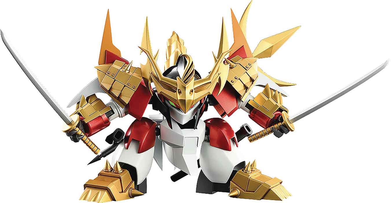 Shin Mashin Hero Wataru 4 Inch Action Figure Plamax - Metal Jacket Senoumaru - Image 2