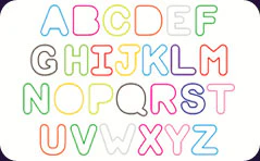 Silly Bandz Rubber Bands - Alphabet Shapes 36-Pack