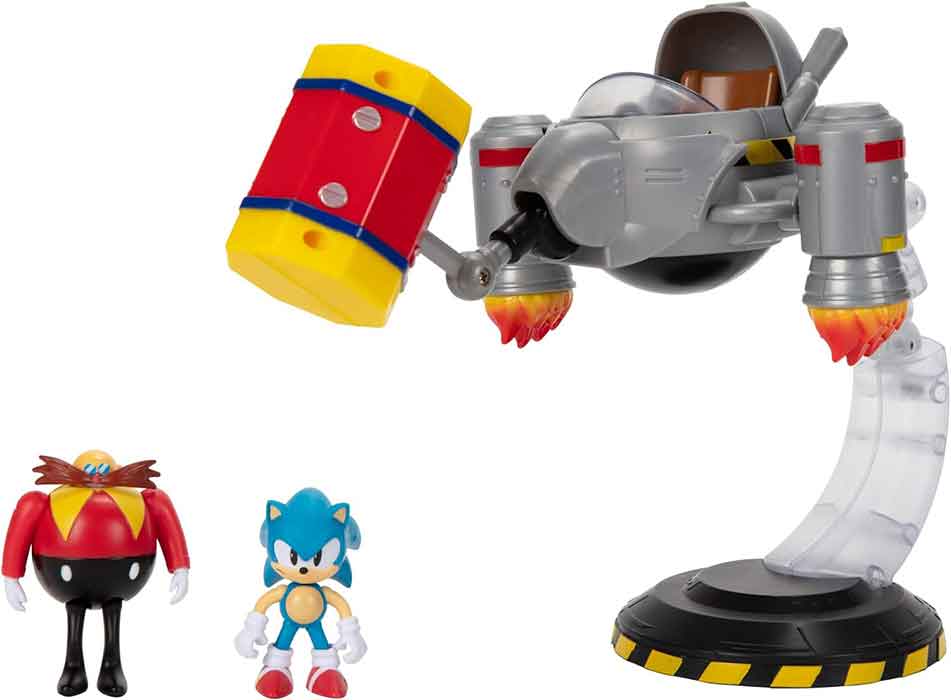 Sonic The Hedgehog 2.5 Inch Action Figure Box Set - Egg Mobile Battle Set - Image 2
