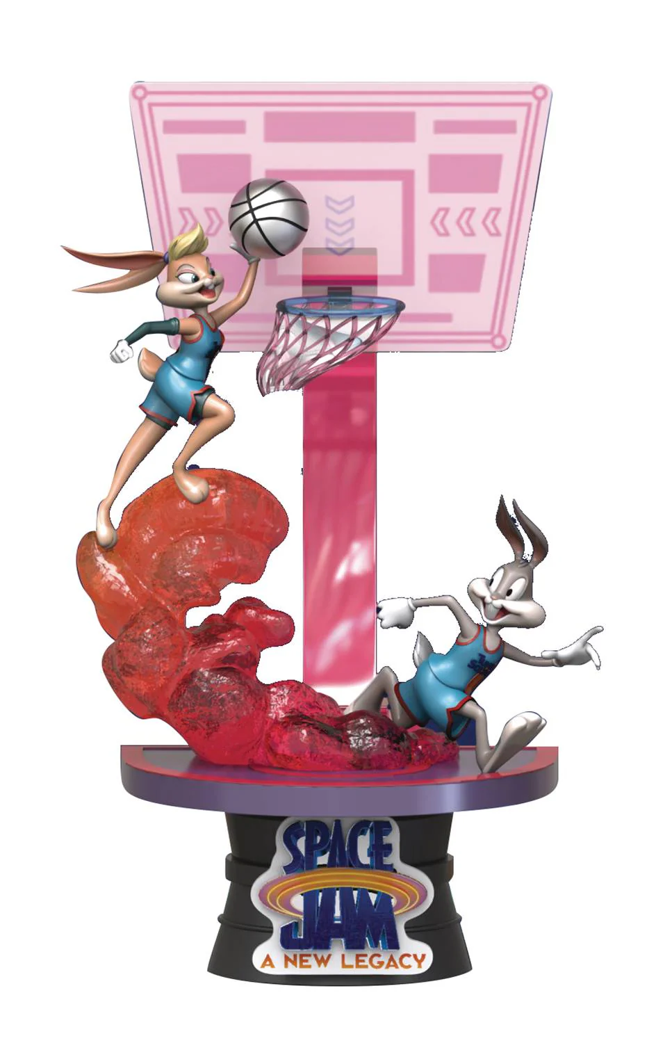 Space Jam New Legacy 5 Inch Static Figure D-Stage - Lola & Bugs DS-072 - Image 2