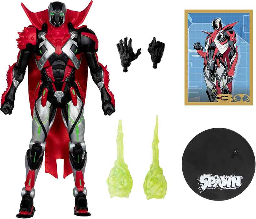 Spawn 30th Anniversary 7 Inch Action Figure Wave 8 - Rat City Spawn (Peter Cairn) - Image 2