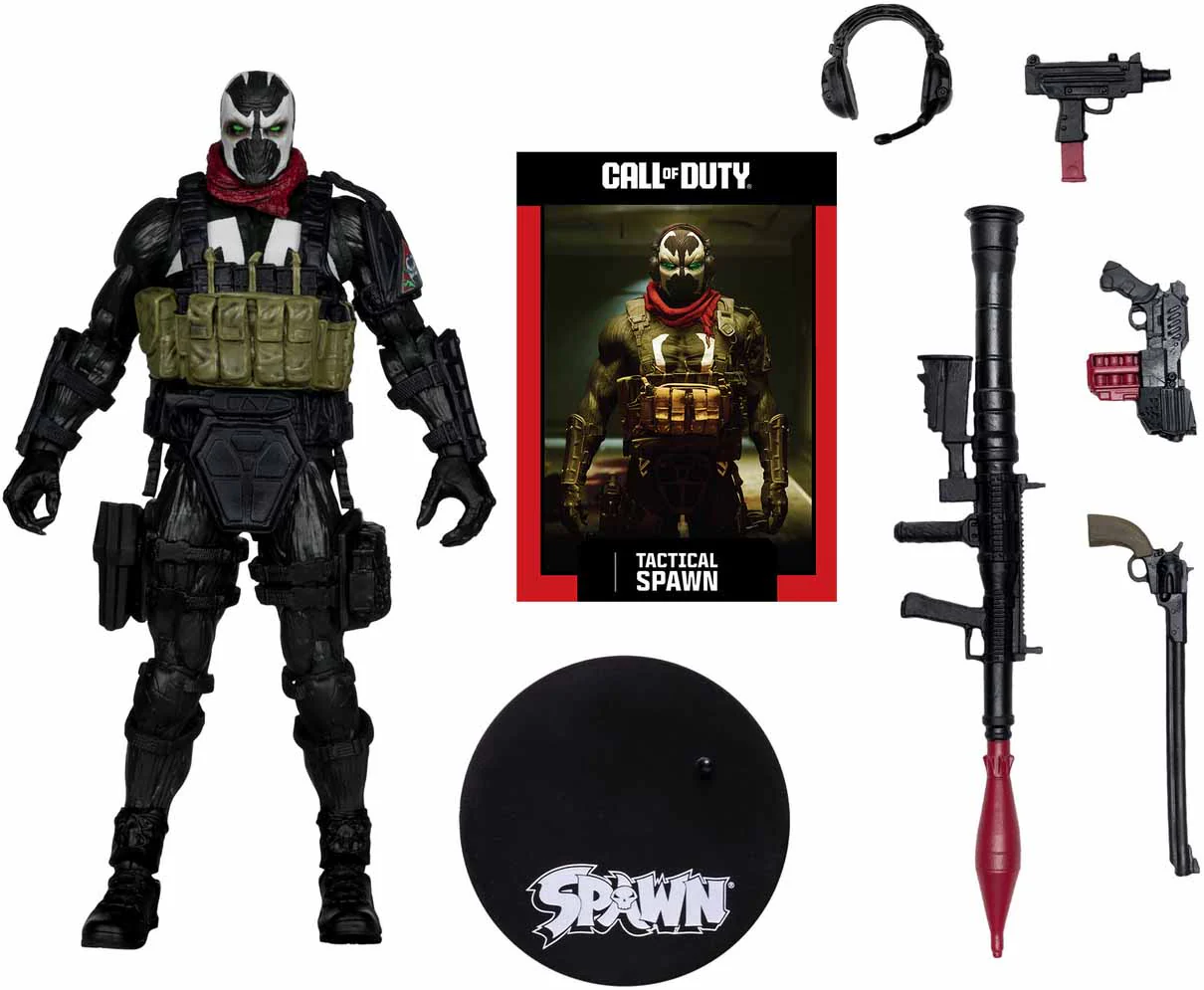 Spawn Call Of Duty 7 Inch Action Figure - Tactical Spawn - Image 2
