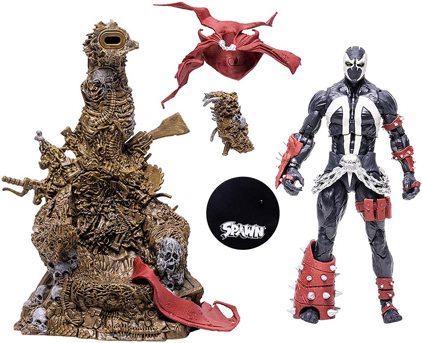 Spawn Deluxe 7 Inch Action Figure Wave 3 - Spawn With Throne - Image 2