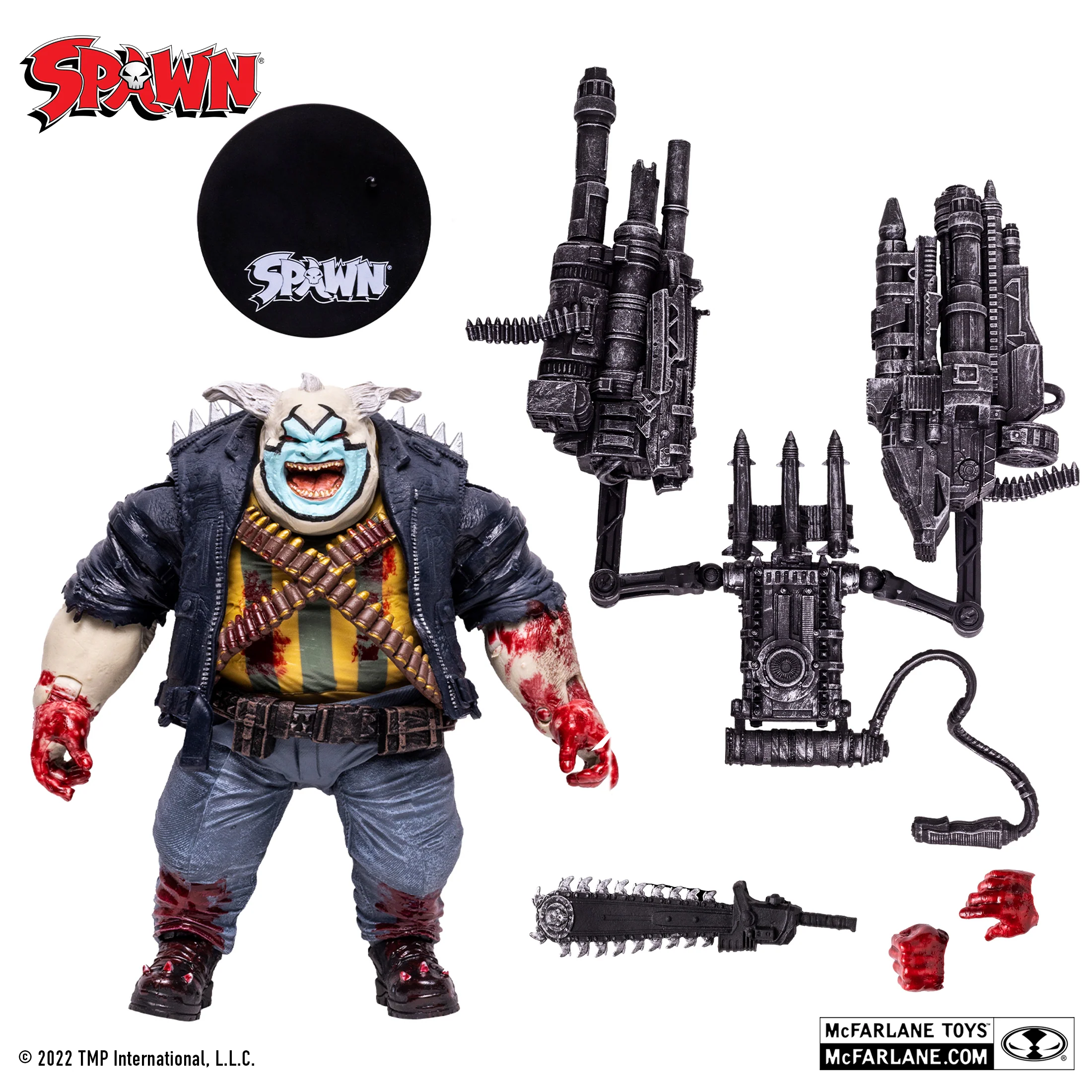 Spawn Deluxe 7 Inch Action Figure Wave 3 - The Clown (Bloody) - Image 2