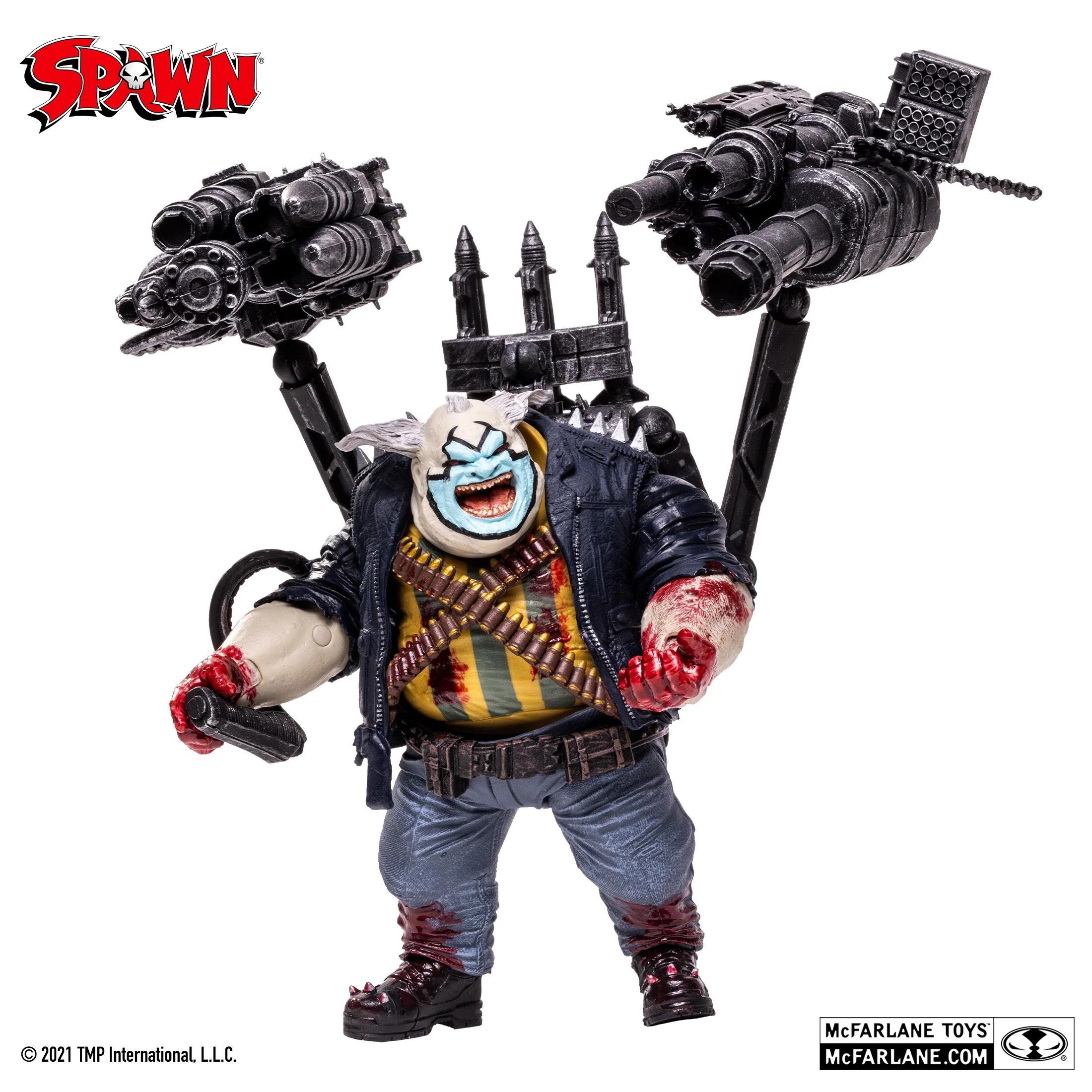 Spawn Deluxe 7 Inch Action Figure Wave 3 - The Clown (Bloody) - Image 4