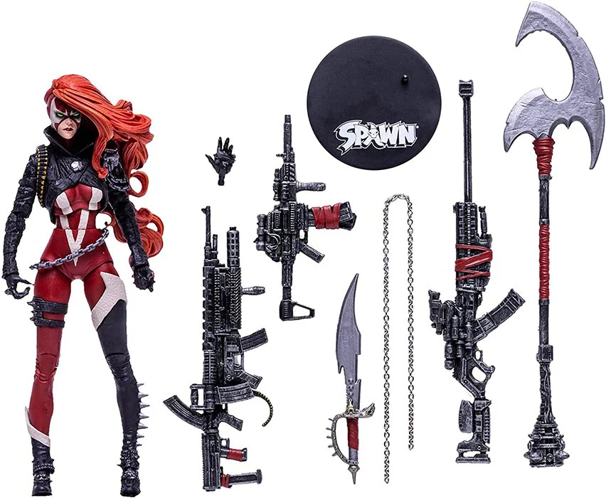 Spawn 7 Inch Action Figure Wave 2 Deluxe - She-Spawn - Image 2