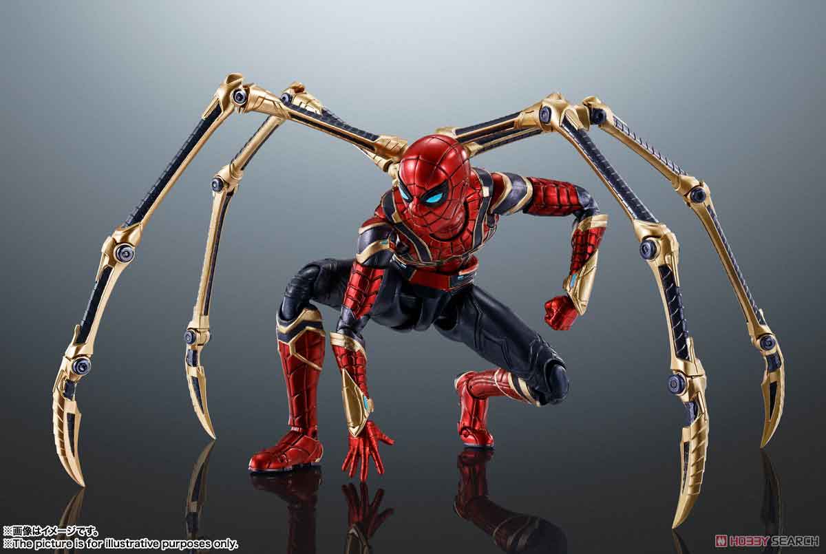 Spider-Man No Way Home 6 Inch Action Figure S.H. Figuarts - Iron Spider - Image 2