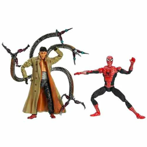 Spider-Man Origins 6 Inch Action Figure Battle Pack - Spider-Man vs Doctor Octopus (Shelf Wear Packaging) - Image 2
