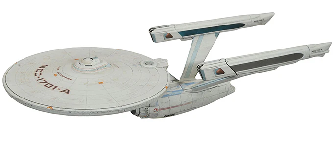 Star Trek VI: The Undiscovered Country 16 Inch Vehicle Figure Movie Series - U.S.S. Enterprise NCC-1701-A (Shelf Wear Packaging)