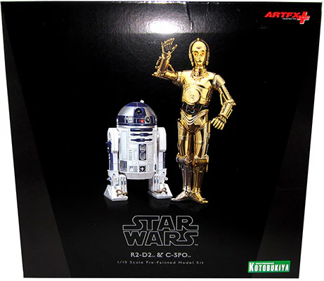 Star Wars 8 Inch Statue Figure ArtFX+ - C-3PO & R2-D2 - Image 2