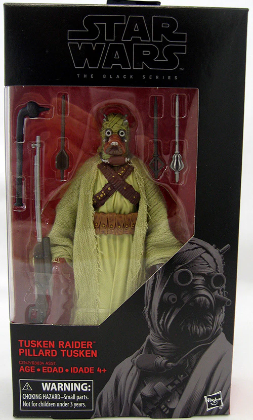 Star Wars The Black Series 6 Inch Action Figure (2017 Wave 2) - Tusken Raider V2 #41 (Shelf Wear Pakaging)