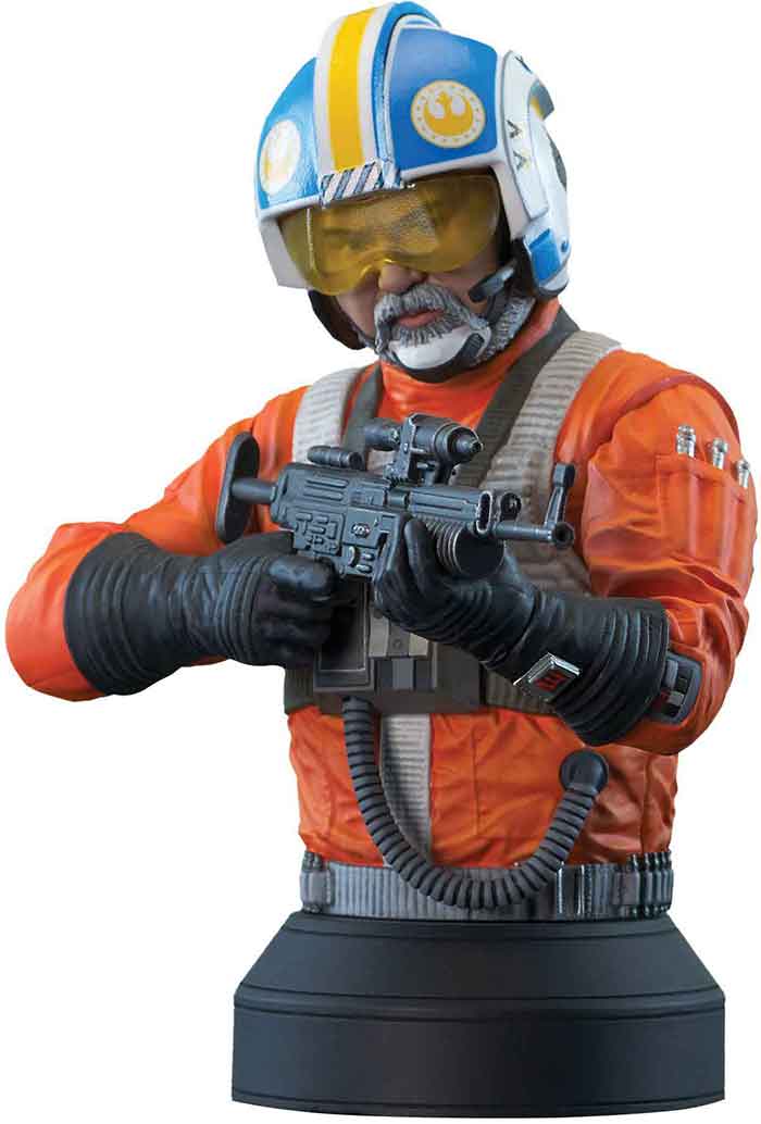 Star Wars Collectible 6 Inch Bust Statue 1/6 Scale Exclusive - Carson Teva Bust SDCC 2023 - Image 2