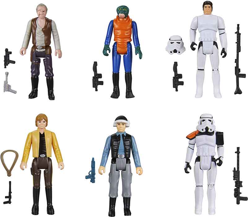 Star Wars Retro Collection 3.75 Inch Action Figure Box Set - A New Hope Multi-Pack - Image 2