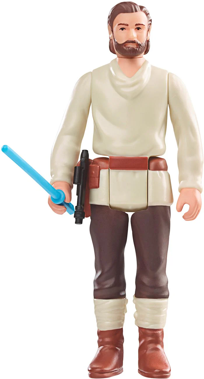 Star Wars Retro Collection 3.75 Inch Action Figure Wave 3 - Obi-Wan Kenobi (Wandering Jedi) - Image 2